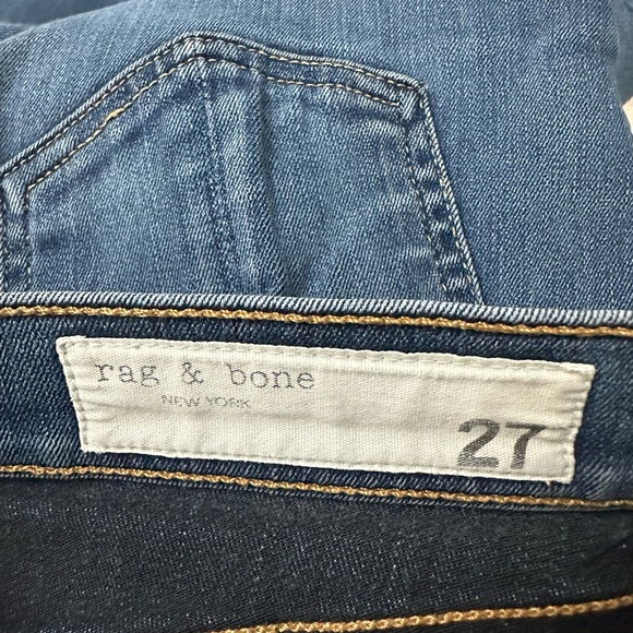 Rag & Bone High Rise Skinny Jeans Size 27 - Bedford - Picture 3 of 5